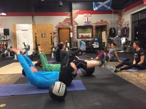 The 6am class wanted more and ended with an ab finisher!